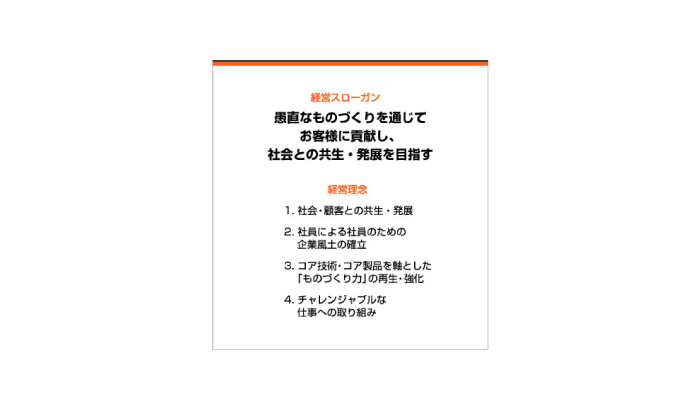 経営理念・スローガン